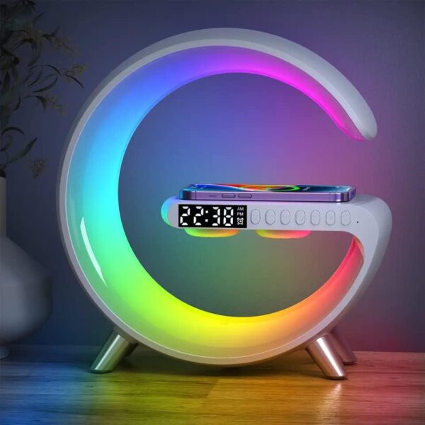 G63 Atmosphere RGB Light Bluetooth Speaker With Wireless Charging