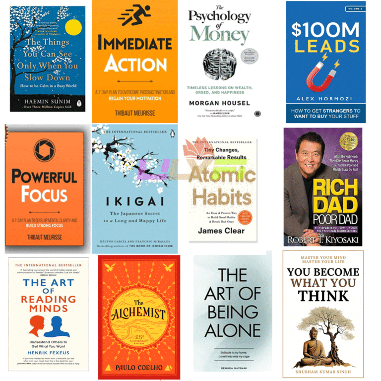 Self Development Books Combo Lilyfi